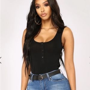 NWT Fashion Nova Love This Tank top size Large